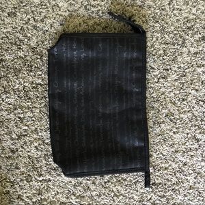 Black makeup bag